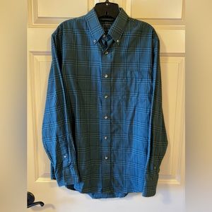 Arrow Plaid Button Down Dress Shirt | Men’s | M